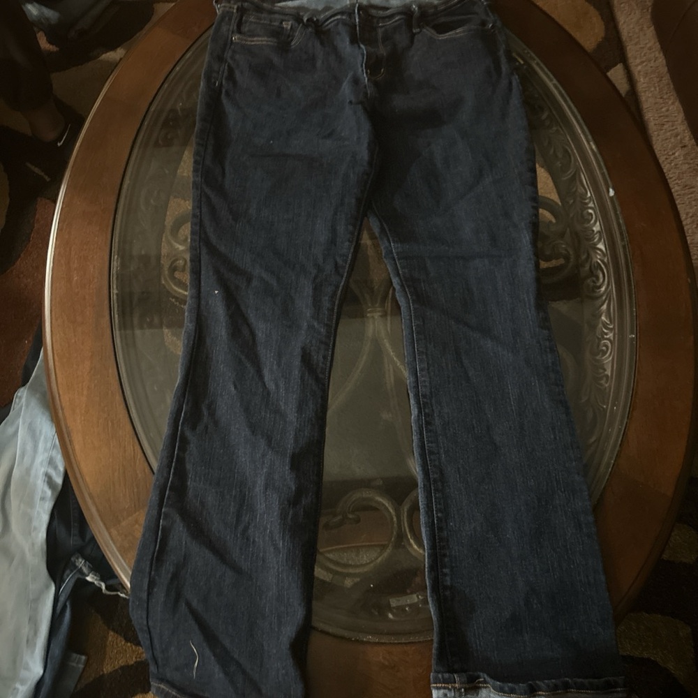 Old Navy Curvy Mid-Rise Jeans - Deep Indigo
